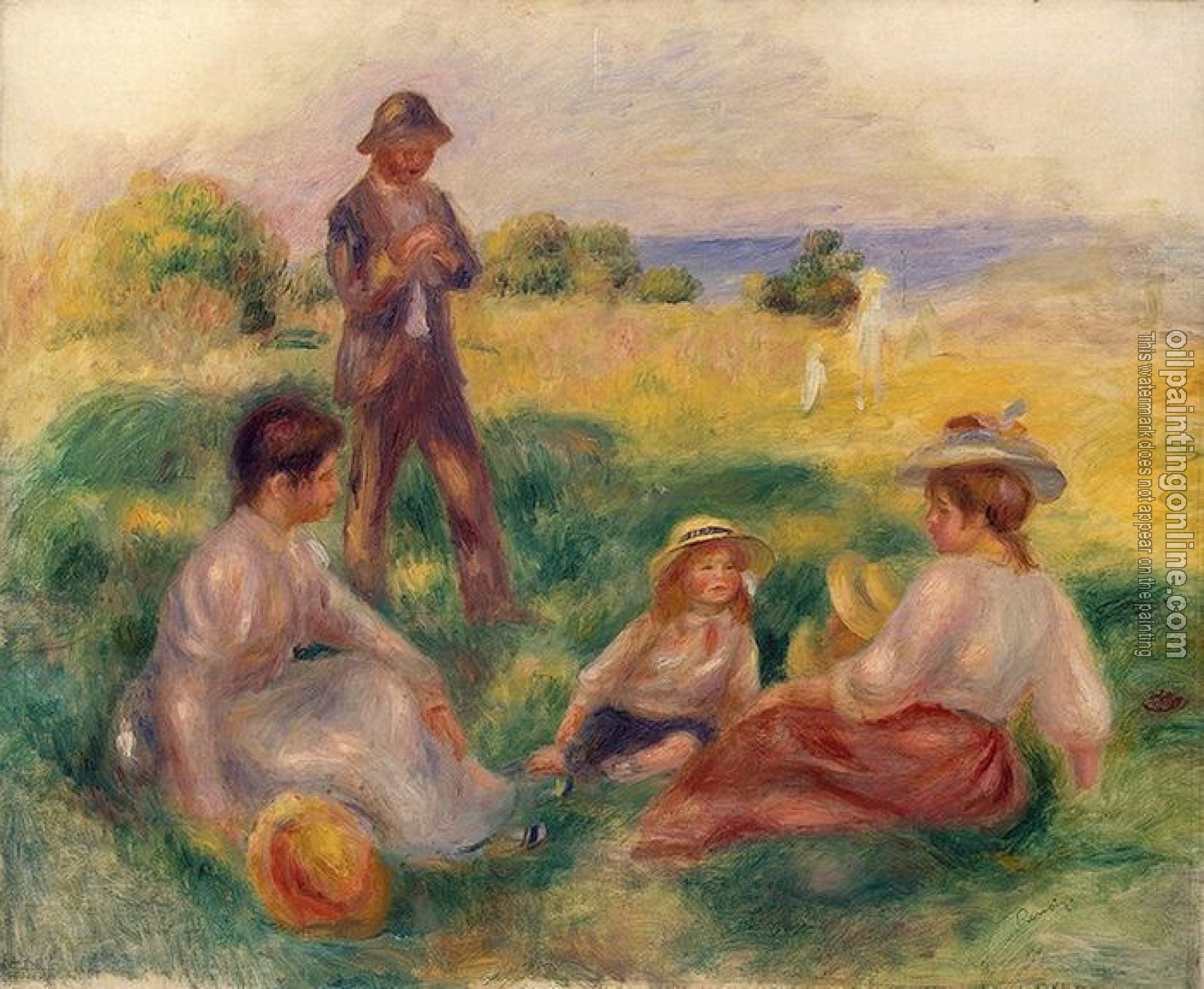Renoir, Pierre Auguste - Party in the Country at Berneval